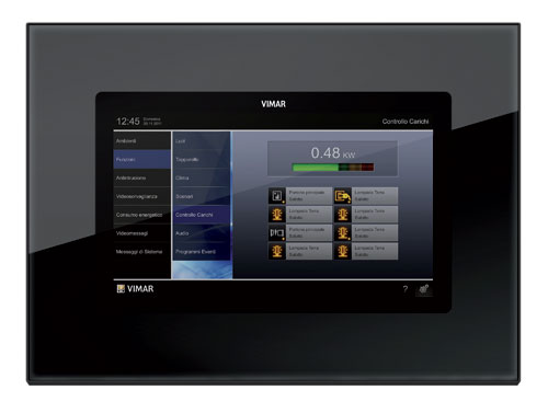 Vimar-Multimedia-video-touch-screen-Eikon-Evo
